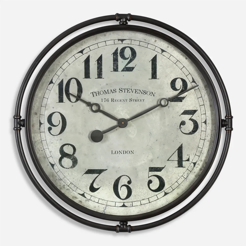 Nakul Industrial Wall Clock