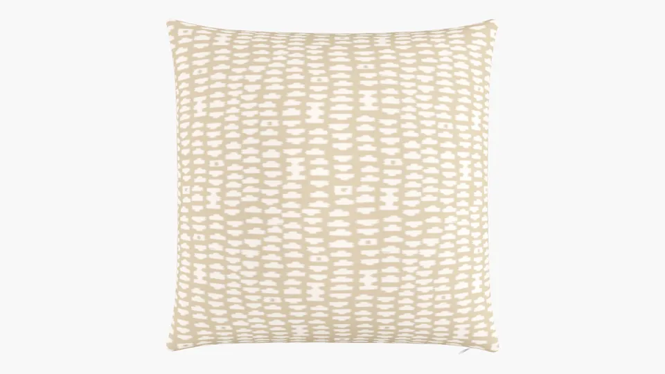 Throw Pillow 26", Sand Odalisque, 26" x 26"