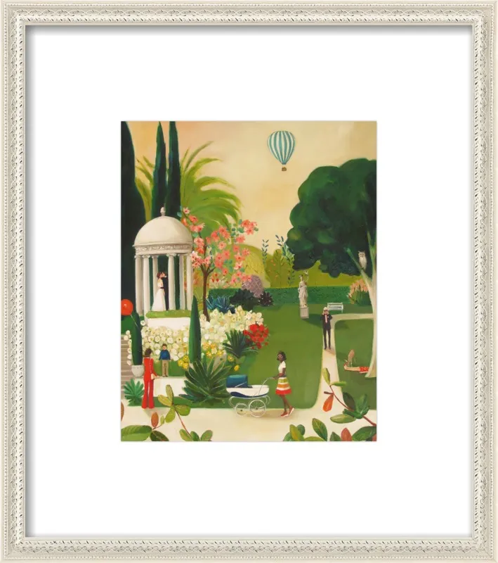 A Fainting in the Botanical Gardens by Janet Hill for Artfully Walls
