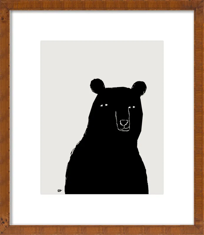 Benson the Bear by Rob Blackard for Artfully Walls