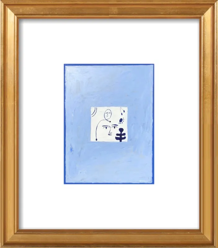 The Blues by Virginia Chamlee for Artfully Walls