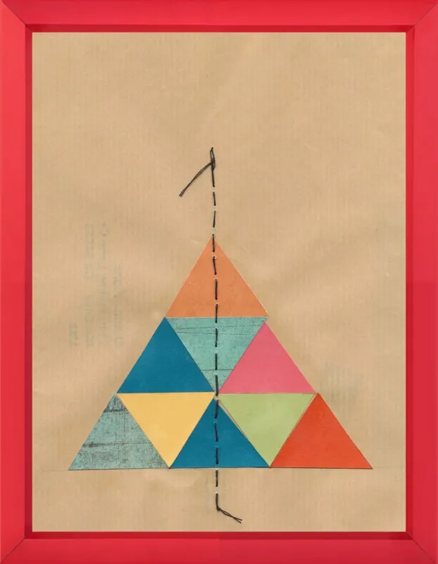 Pyramid Series 1 by Jan Weiss for Artfully Walls