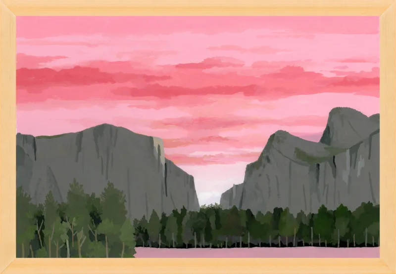 Dawn of Yosemite Park by Hiroyuki Izutsu for Artfully Walls