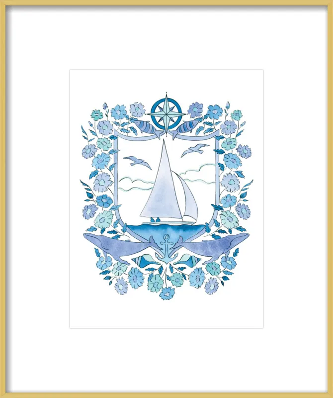 Setting Sail by Rachel Rogers for Artfully Walls