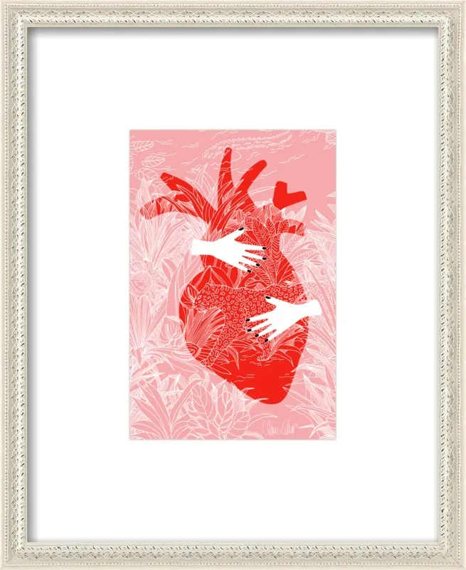 REFUGE ROSE by Claire Colin for Artfully Walls