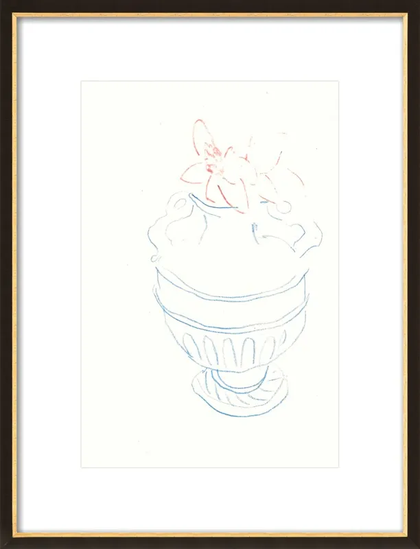Sevres vase by Shanti Shea An for Artfully Walls