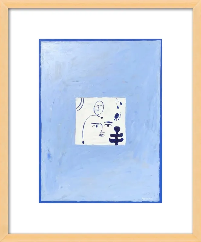 The Blues by Virginia Chamlee for Artfully Walls