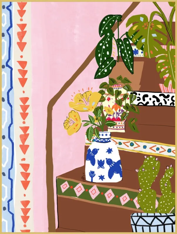 Bohemian Tiles by Alja Horvat for Artfully Walls