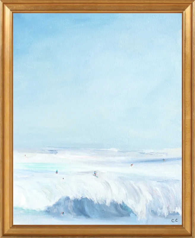 Wave Riders  by Caroline Chriss  for Artfully Walls