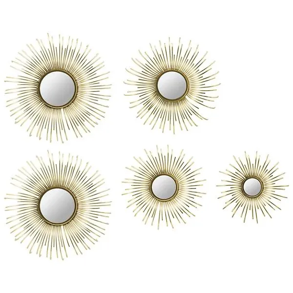 Persephone Wall Mirror - Set of 5