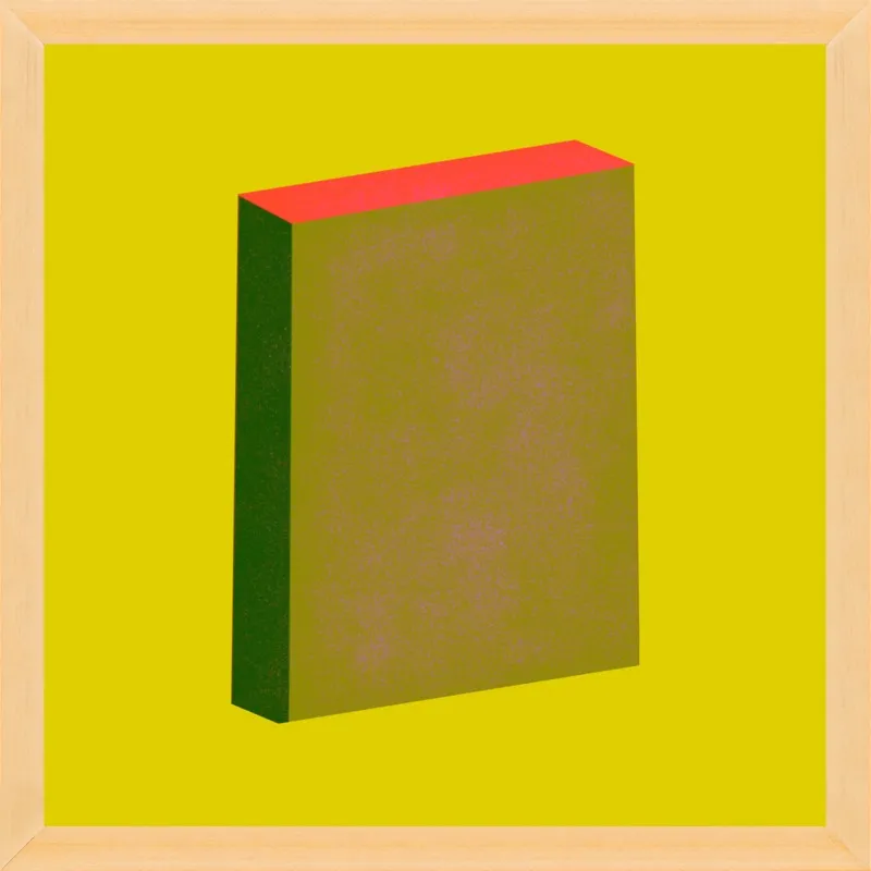 Color Books 4, Olive, Forest, Hot Red & Pear Green by Jessica Poundstone for Artfully Walls