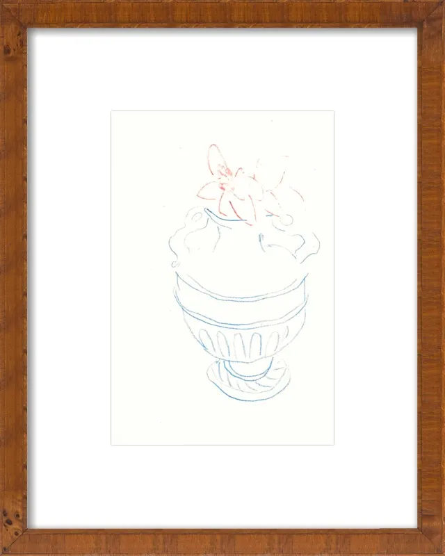 Sevres vase by Shanti Shea An for Artfully Walls