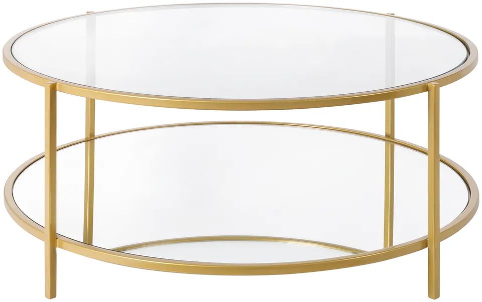 Alecsa  14"H x 36"W x 36"D Coffee Table