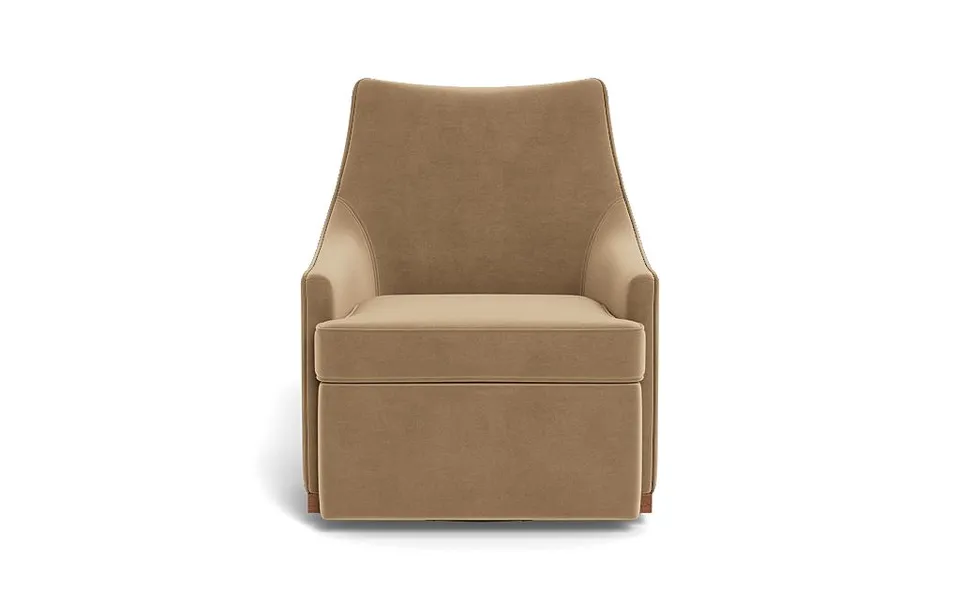 Kingsley Swivel Chair with Contrast Piping