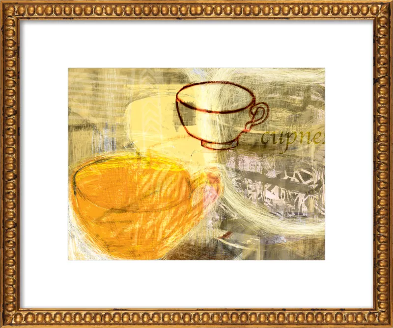 Still Life with Cups by Carmel Kushnir for Artfully Walls