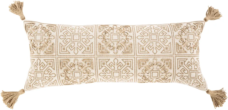 Parisa PAI-002 12"L x 30"W Pillow Cover
