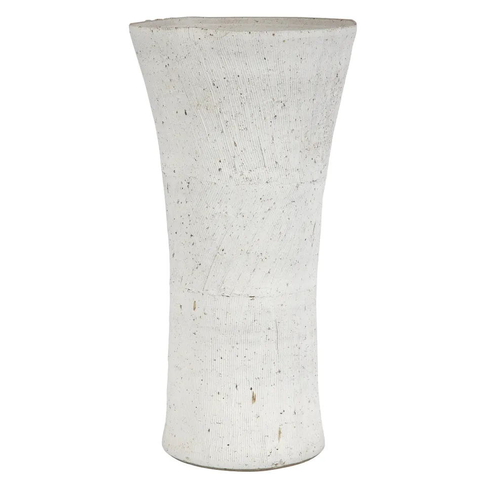 Floreana Tall White Vase