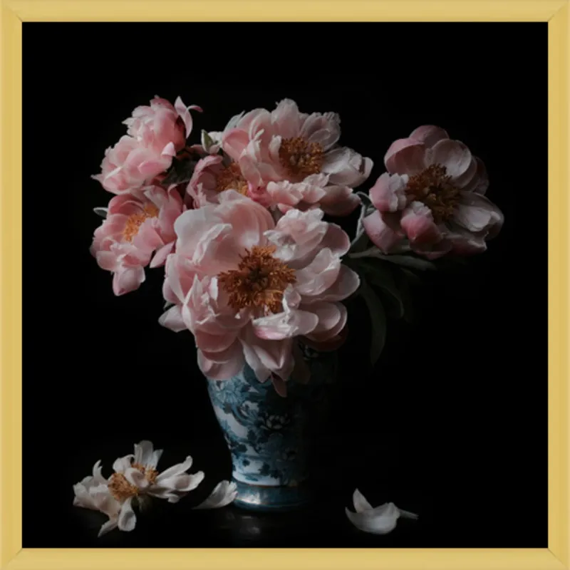 Pink Peonies  by Lucy Snowe for Artfully Walls