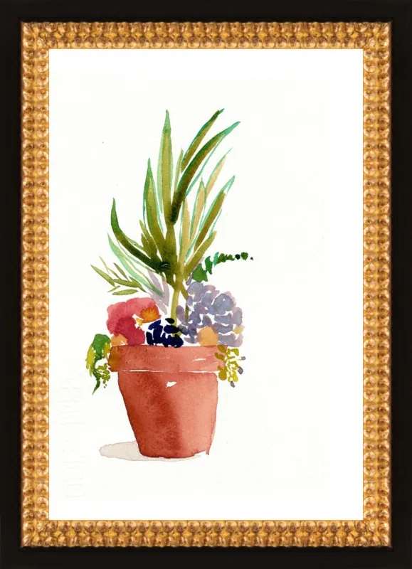Succulent Garden by Christine Lindstrom for Artfully Walls