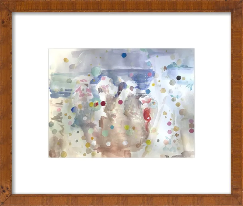 Beach scene (from memory)  by Hannah Dean for Artfully Walls