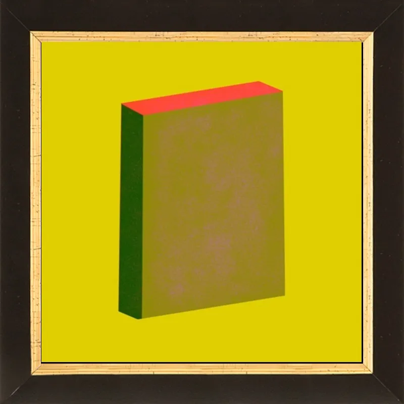 Color Books 4, Olive, Forest, Hot Red & Pear Green by Jessica Poundstone for Artfully Walls