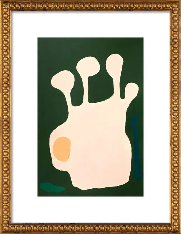 Nectarine Vase, abstraction 11 by Neicy Frey by Neicy Frey for Artfully Walls