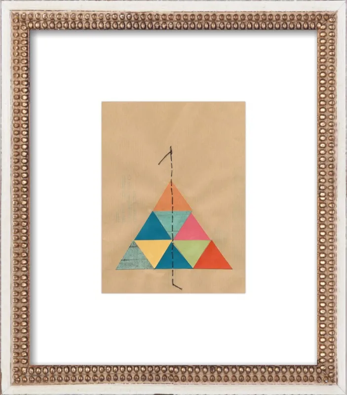 Pyramid Series 1 by Jan Weiss for Artfully Walls