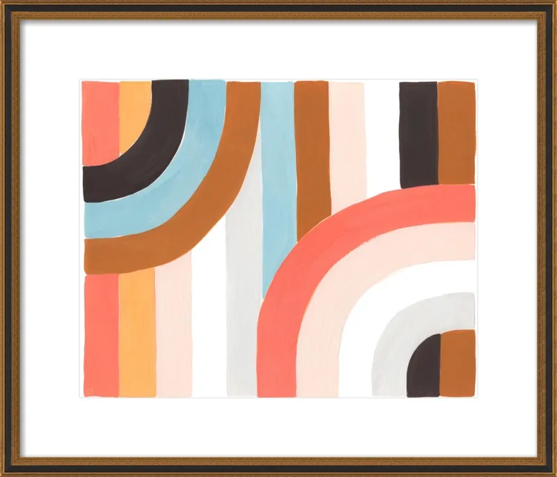 Colors from '73 by Carrie Shryock for Artfully Walls