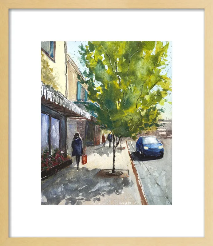 Shops in Laguna by Lauren Dusing for Artfully Walls