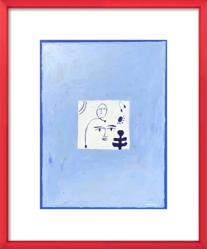 The Blues by Virginia Chamlee for Artfully Walls