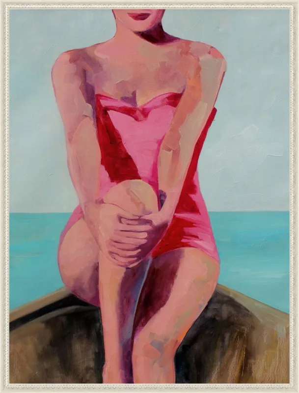Woman in a Boat by T. S. Harris for Artfully Walls