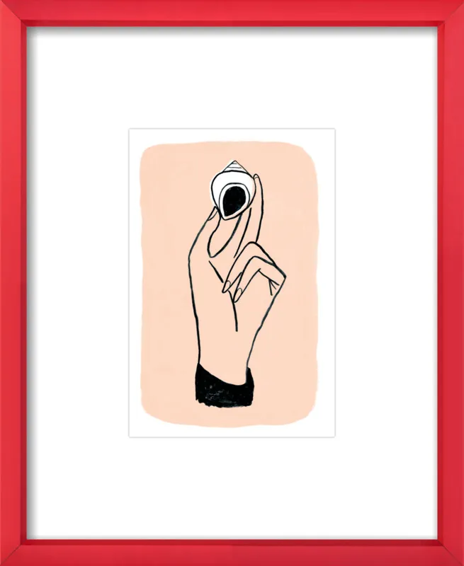 My Hand is My Face by Michael Doyle - Apartment On Belmont for Artfully Walls