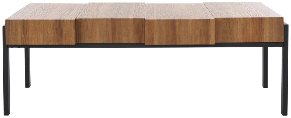 Alexander Coffee Table - Brown / Black
