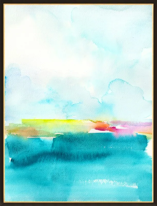 Oceanscape II by Christine Lindstrom for Artfully Walls