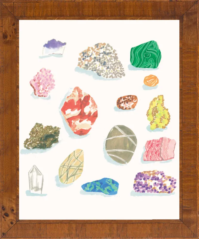 Gems by Danielle Kroll for Artfully Walls