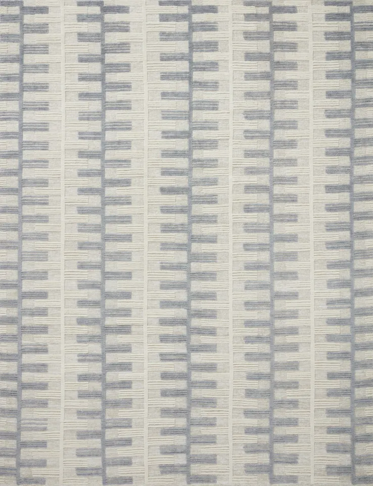 Carrier & Company x Loloi Harrison Ivory / Slate 5'-6" x 8'-6"