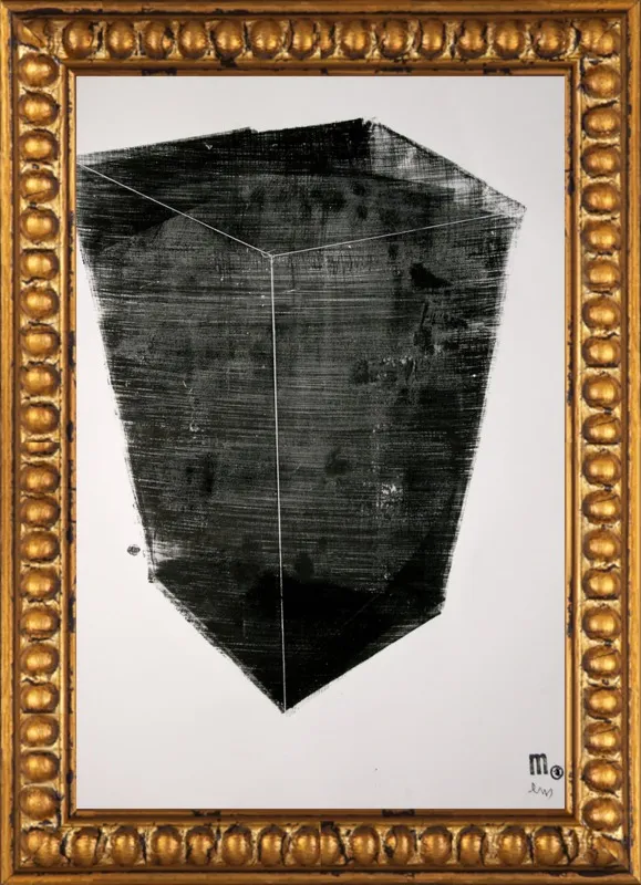 Sgraffito 424 by Michael Lentz for Artfully Walls
