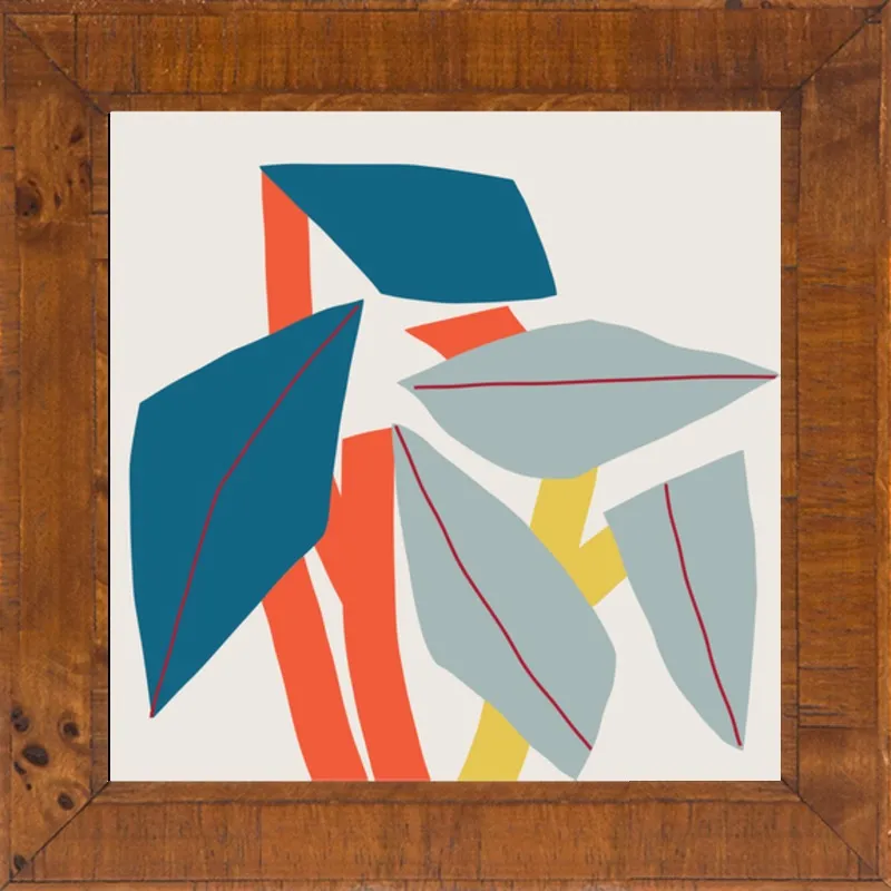 Colourful leaves by Jessica Nielsen for Artfully Walls