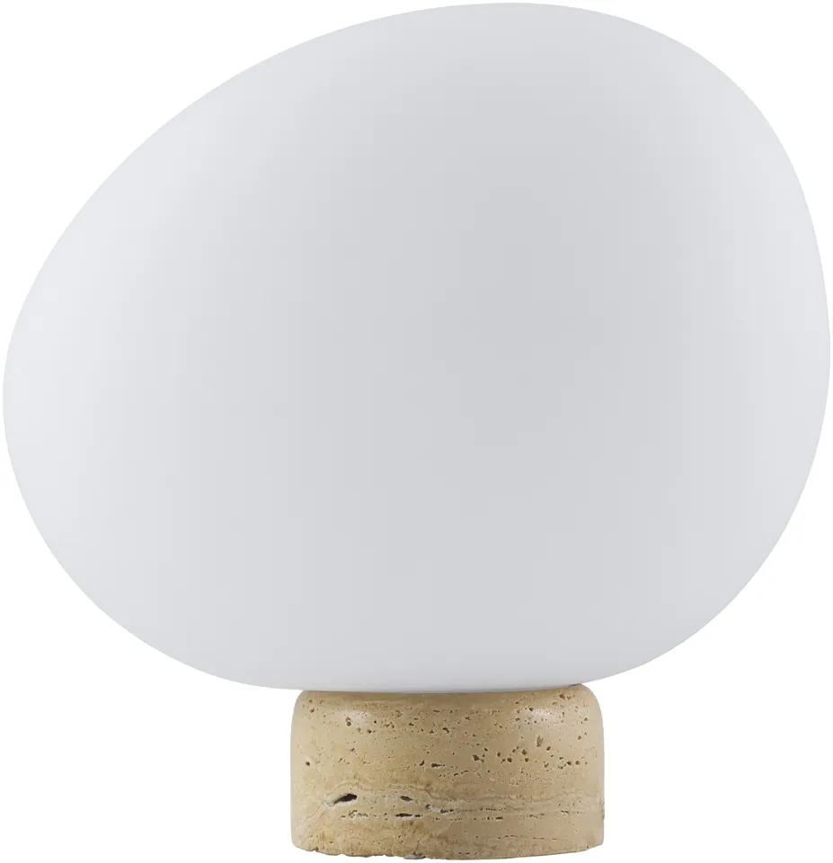 Portio  Natural 10"H x 12"W x 12"D Accent Table Lamp