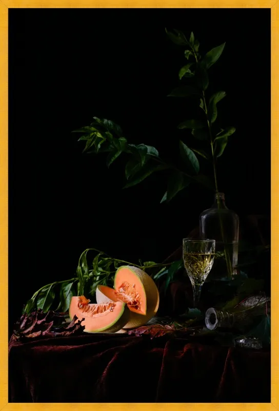 Cantaloupe by Dustin Halleck for Artfully Walls