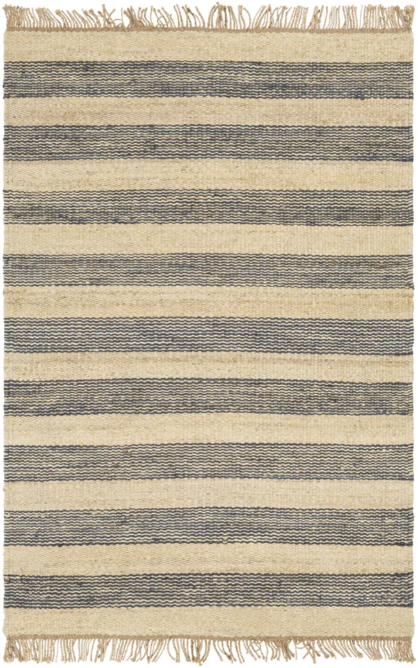 Davidson II Beige Indoor 4' x 6' Handmade Rug