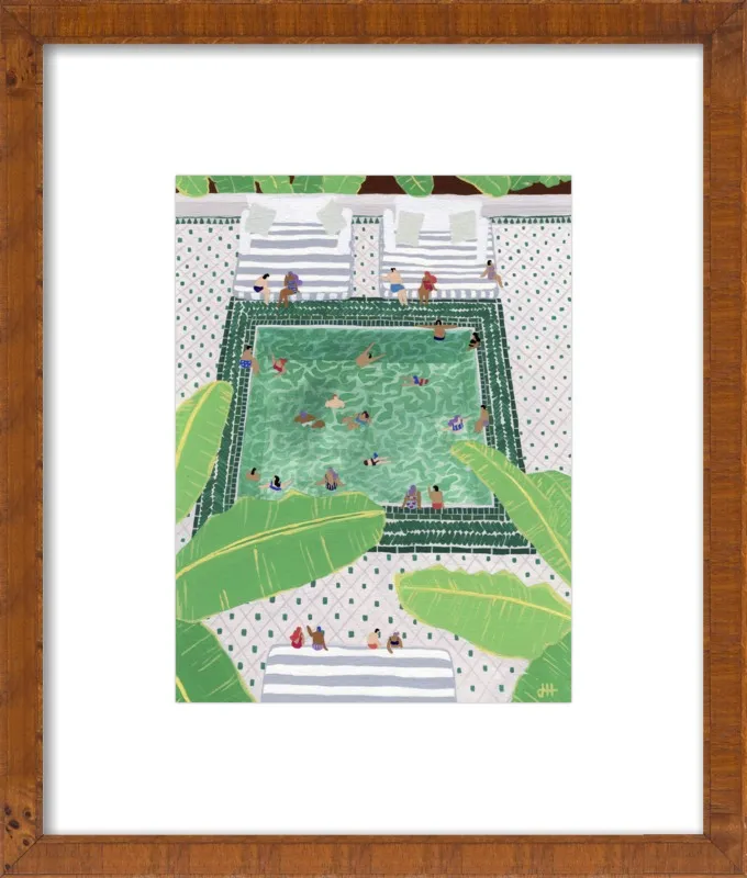 Green Riad by Joanne Ho for Artfully Walls