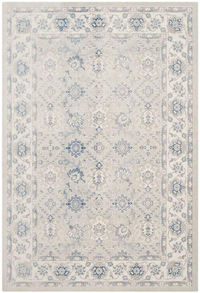 Arlo Home Woven Area Rug, PTN328L, Light Blue/Ivory,  5' 1" X 7' 6"