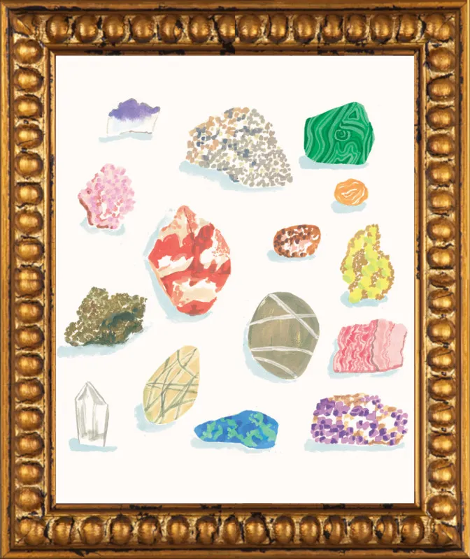Gems by Danielle Kroll for Artfully Walls