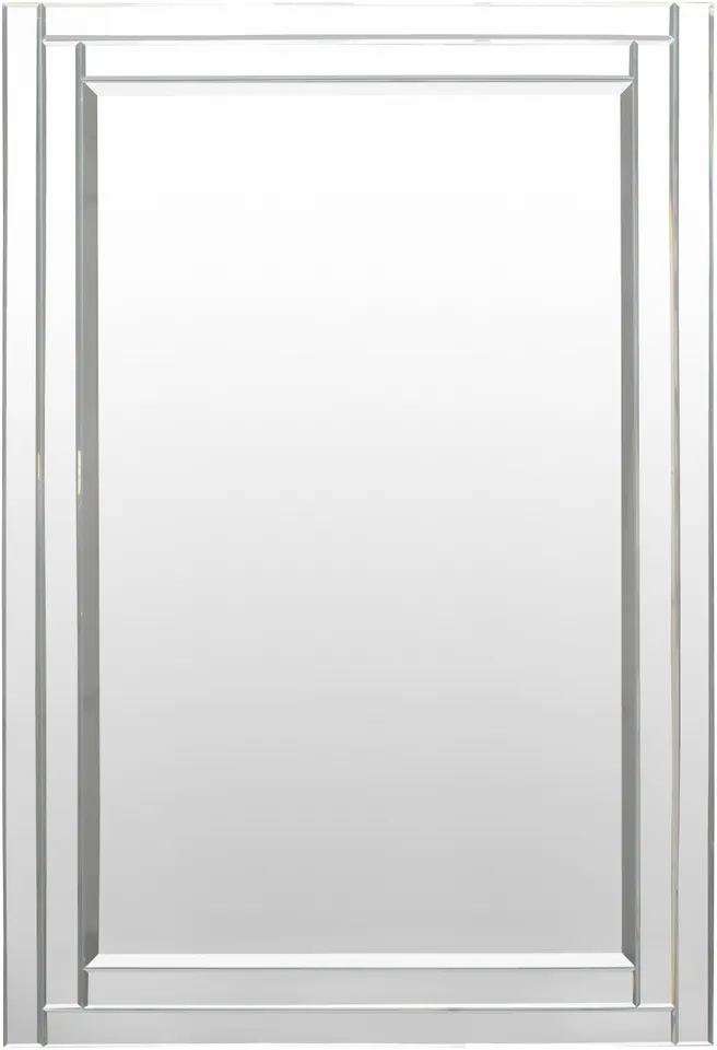Bancroft Clear 53"H x 35"W x 1"D Accent Mirror
