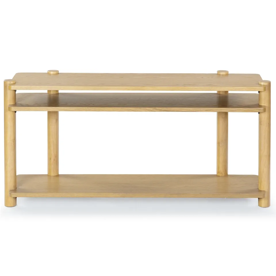 Edisyn Wood Console Table - Natural