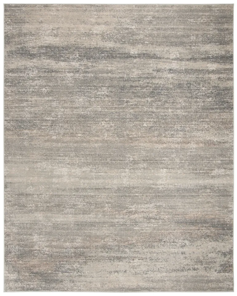 Arlo Home Woven Area Rug, NBL632-7680, Light Blue/Ivory,  8' X 10'