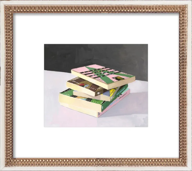 Vonnegut Stack by Elizabeth Mayville for Artfully Walls