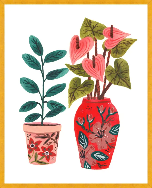 Planter by Ploypisut for Artfully Walls