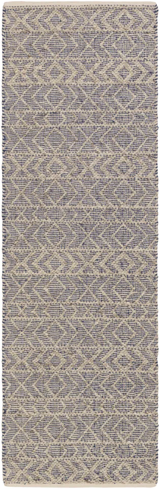 Ingrid Beige Indoor 2'6" x 8' Handmade Rug